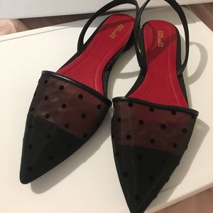 Diane von Furstenberg KOKO Mesh Slingback Flats